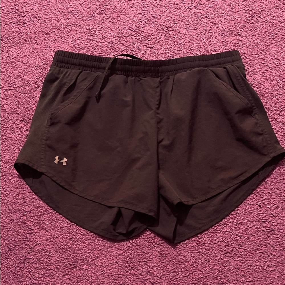 Under Armour Women's Dark Gray Athletic Shorts